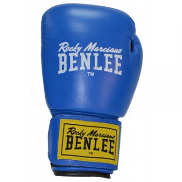Боксерские перчатки Benlee Fighter 10oz Blue/Black Фото 1