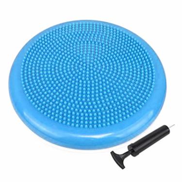 Балансировочный диск PowerPlay масажна подушка Blue Фото