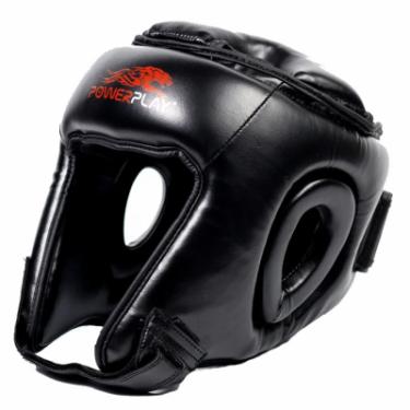 Боксерский шлем PowerPlay 3045 S Black Фото 1