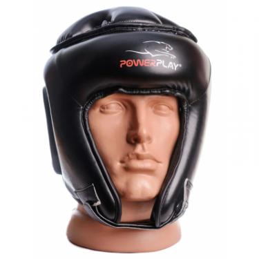 Боксерский шлем PowerPlay 3045 S Black Фото 2