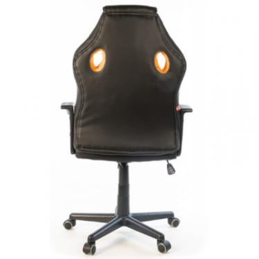 Офисное кресло Аклас Анхель PL TILT чёрно-оренжевый Фото 4