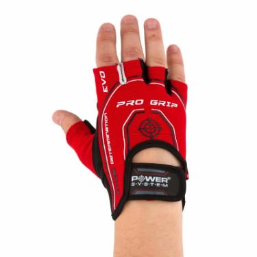 Перчатки для фитнеса Power System Pro Grip EVO PS-2250E Red S Фото 1