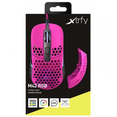 Мышка Xtrfy M42 RGB Pink Фото 9