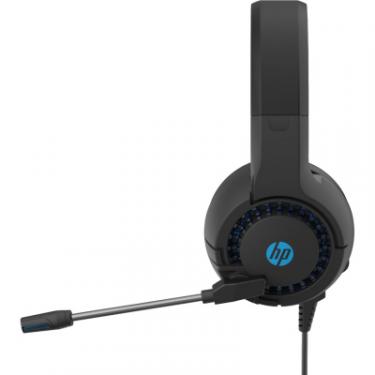Наушники HP DHE-8011UM Gaming Blue LED Black Фото 2