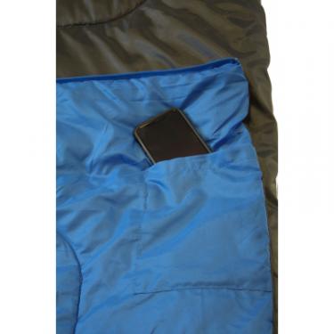 Спальный мешок High Peak Ceduna +3C Anthra/Blue (Left) Фото 2