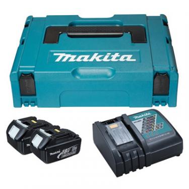 Аккумулятор к электроинструменту Makita набор LXT (BL1830x2, DC18RC, Makpac1) Фото
