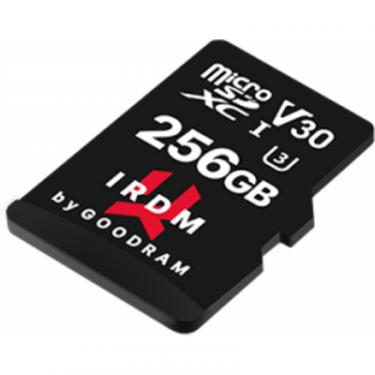 Карта памяти Goodram 256GB microSDXC class 10 UHS-I/U3 IRDM Фото 1