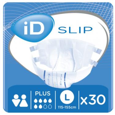 Подгузники для взрослых ID Slip Plus Large талия 115-155 см. 30 шт. Фото