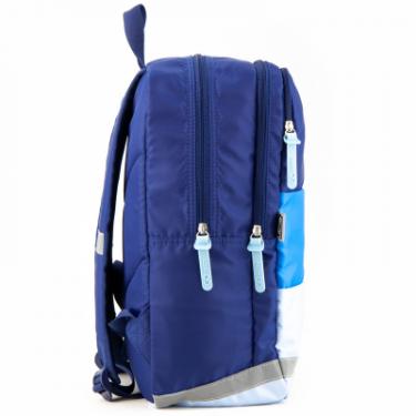 Рюкзак школьный GoPack Сity 158-1 синий Фото 4