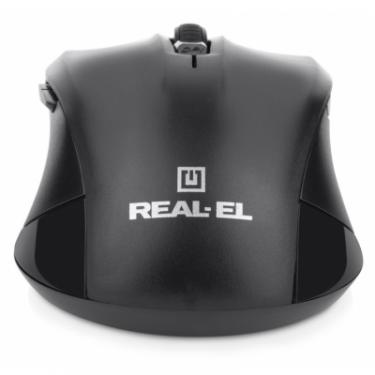 Мышка REAL-EL RM-307 Wireless Black Фото 3