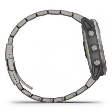 Смарт-часы Garmin fenix 6X Pro Solar, Titanium with vented titanium Фото 3