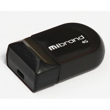 USB флеш накопитель Mibrand 4GB Scorpio Black USB 2.0 Фото