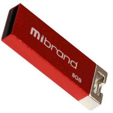 USB флеш накопитель Mibrand 8GB Сhameleon Red USB 2.0 Фото