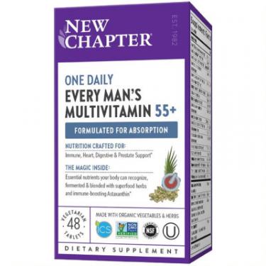 Мультивитамин New Chapter Ежедневные Мультивитамины для Мужчин 55+, Every Ma Фото 1