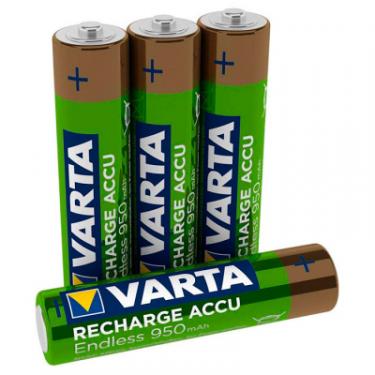 Аккумулятор Varta AAA Rechargeable Accu Endless 950mAh * 4 Фото 1