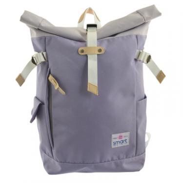 Рюкзак школьный Smart Roll-top T-69 Lavender Фото