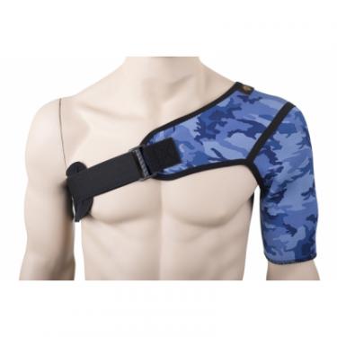 Бандаж ARMOR для підтримки плеча, M, синій Фото 1