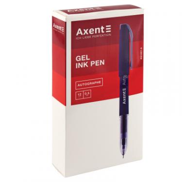 Ручка гелевая Axent Autographe 0.5 мм Чёрная Фото 1
