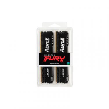 Модуль памяти для компьютера Kingston Fury (ex.HyperX) DDR4 16GB (2x8GB) 2666 MHz Fury Beast Black Фото 10