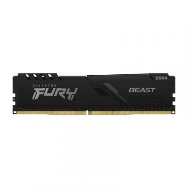 Модуль памяти для компьютера Kingston Fury (ex.HyperX) DDR4 16GB (2x8GB) 2666 MHz Fury Beast Black Фото 2