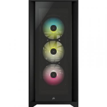 Корпус Corsair iCUE 5000X RGB Tempered Glass Black Фото 1