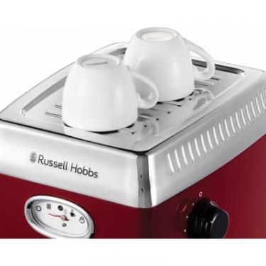 Рожковая кофеварка эспрессо Russell Hobbs Hobbs 28250-56 Retro Фото 3