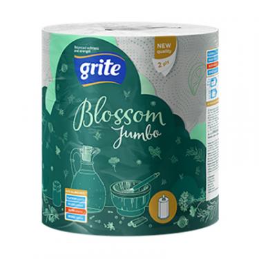 Бумажные полотенца Grite Blossom Jumbo 2 слоя 1 рулон Фото