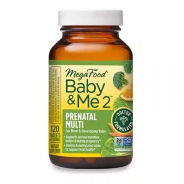 Витамин MegaFood Витамины для беременных Baby Me 2, 120 таблеток Фото