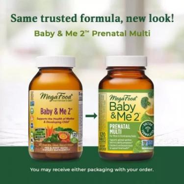 Витамин MegaFood Витамины для беременных Baby Me 2, 120 таблеток Фото 1