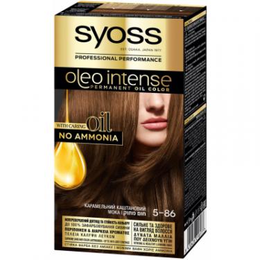 Краска для волос Syoss Oleo Intense 5-86 Карамельный каштановый 115 мл Фото