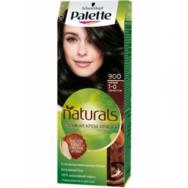 Краска для волос Palette Naturals 1-0 Черный 110 мл Фото
