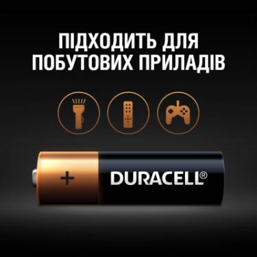 Батарейка Duracell AA лужні 10 шт. в упаковці Фото 4