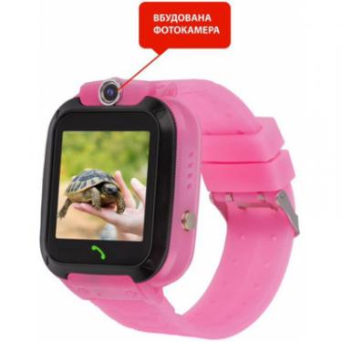 Смарт-часы Amigo GO007 FLEXI GPS Pink Фото 1