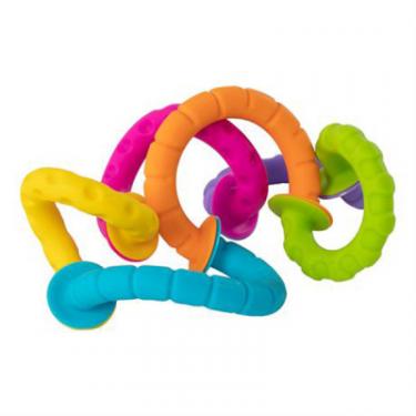 Погремушка Fat Brain Toys набор прорезывателей Гибкие колечки pipSquigz Ring Фото 1