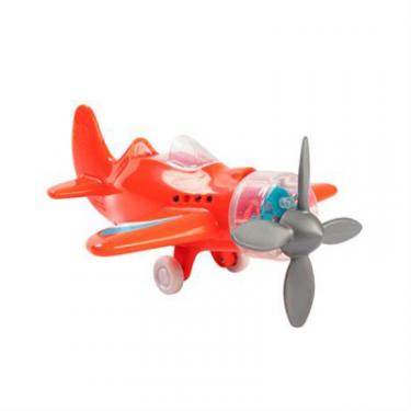 Развивающая игрушка Fat Brain Toys самолет Крутись пропеллер Playviator красный Фото