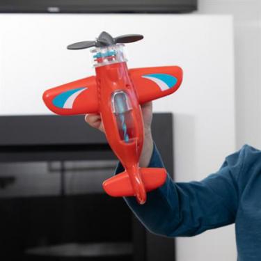 Развивающая игрушка Fat Brain Toys самолет Крутись пропеллер Playviator красный Фото 5