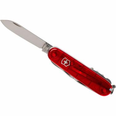 Нож Victorinox Climber Transparent Red Blister Фото 3