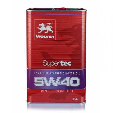 Моторное масло Wolver Supertec 5W-40 4л Фото