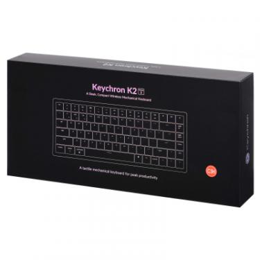 Клавиатура Keychron K2 84 Key Aluminum Frame Hot-Swap Gateron RGB Red Фото 8