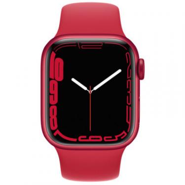 Смарт-часы Apple Watch Series 7 GPS 41mm (PRODUCT) Red Aluminium Ca Фото 1