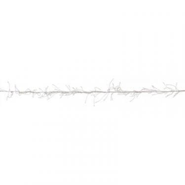 Гирлянда Luca Lighting кластер Мідна срібна струна теплий білий 14 м Фото