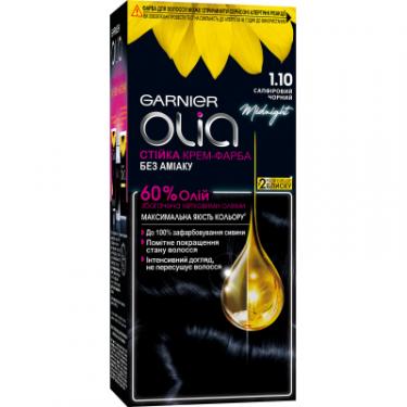 Краска для волос Garnier Olia 1.10 Сапфировый Черный 112 мл Фото