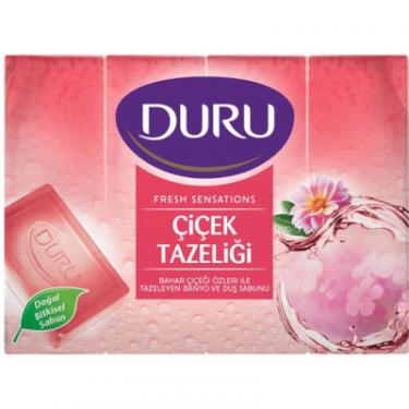 Твердое мыло Duru Fresh Sensations Цветочное Облако 4 х 150 г Фото