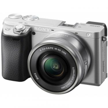 Цифровой фотоаппарат Sony Alpha 6400 kit 16-50mm Silver Фото 1