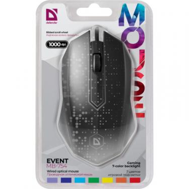 Мышка Defender Event MB-754 USB Black Фото 3