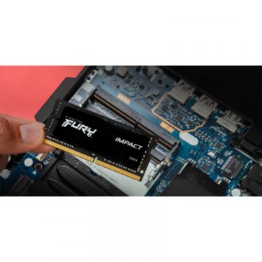 Модуль памяти для ноутбука Kingston Fury (ex.HyperX) SoDIMM DDR4 32GB (2x16GB) 3200 MHz Impact Фото 2