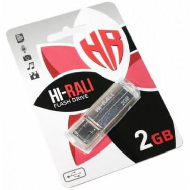 USB флеш накопитель Hi-Rali 2GB Rocket Series Black USB 2.0 Фото