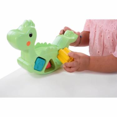 Развивающая игрушка Chicco сортер 2 в 1 Eco+ Динозавр, що балансує Фото 4