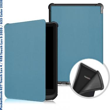 Чехол для электронной книги BeCover Pocketbook 6" 606/616/617/627/628/632/633 Blue Фото