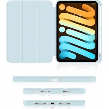 Чехол для планшета BeCover Direct Charge Pen Apple iPad mini 6 2021 Light Blu Фото 2
